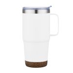 Akira Travel Mug w/Cork Bottom - 24oz - Navy (Blank) Akira Travel Mug w/Cork Bottom - 24oz - Navy (Blank)