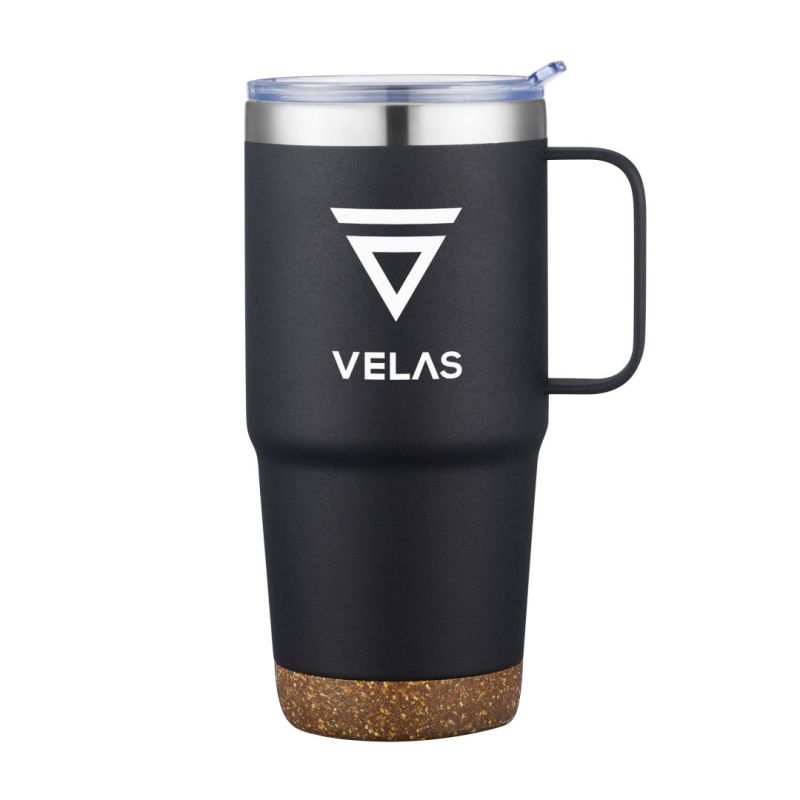Akira Travel Mug w/Cork Bottom - 24oz 1 Akira Travel Mug w/Cork Bottom - 24oz 1