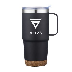Akira Travel Mug w/Cork Bottom - 24oz 1 Akira Travel Mug w/Cork Bottom - 24oz 1