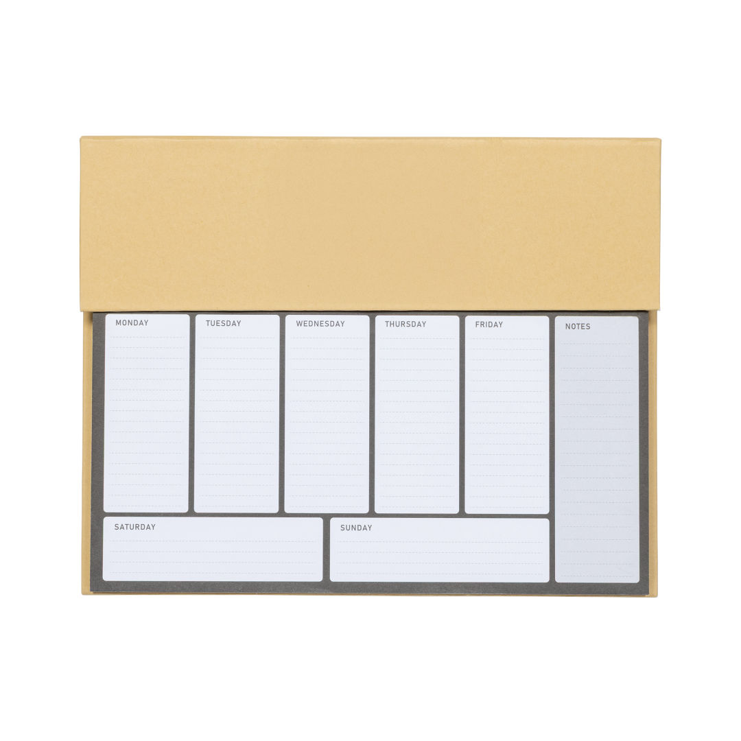 Pinsky Weekly Tear-Away Planner Set 1