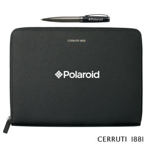 Cerruti 1881® Hamilton Ballpoint Pen & A4 Conference Folder Gift Set 1 Cerruti 1881® Hamilton Ballpoint Pen & A4 Conference Folder Gift Set 1
