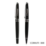 Cerruti 1881® Silver Clip Ballpoint Pen & Rollerball Pen Set 1 Cerruti 1881® Silver Clip Ballpoint Pen & Rollerball Pen Set 1
