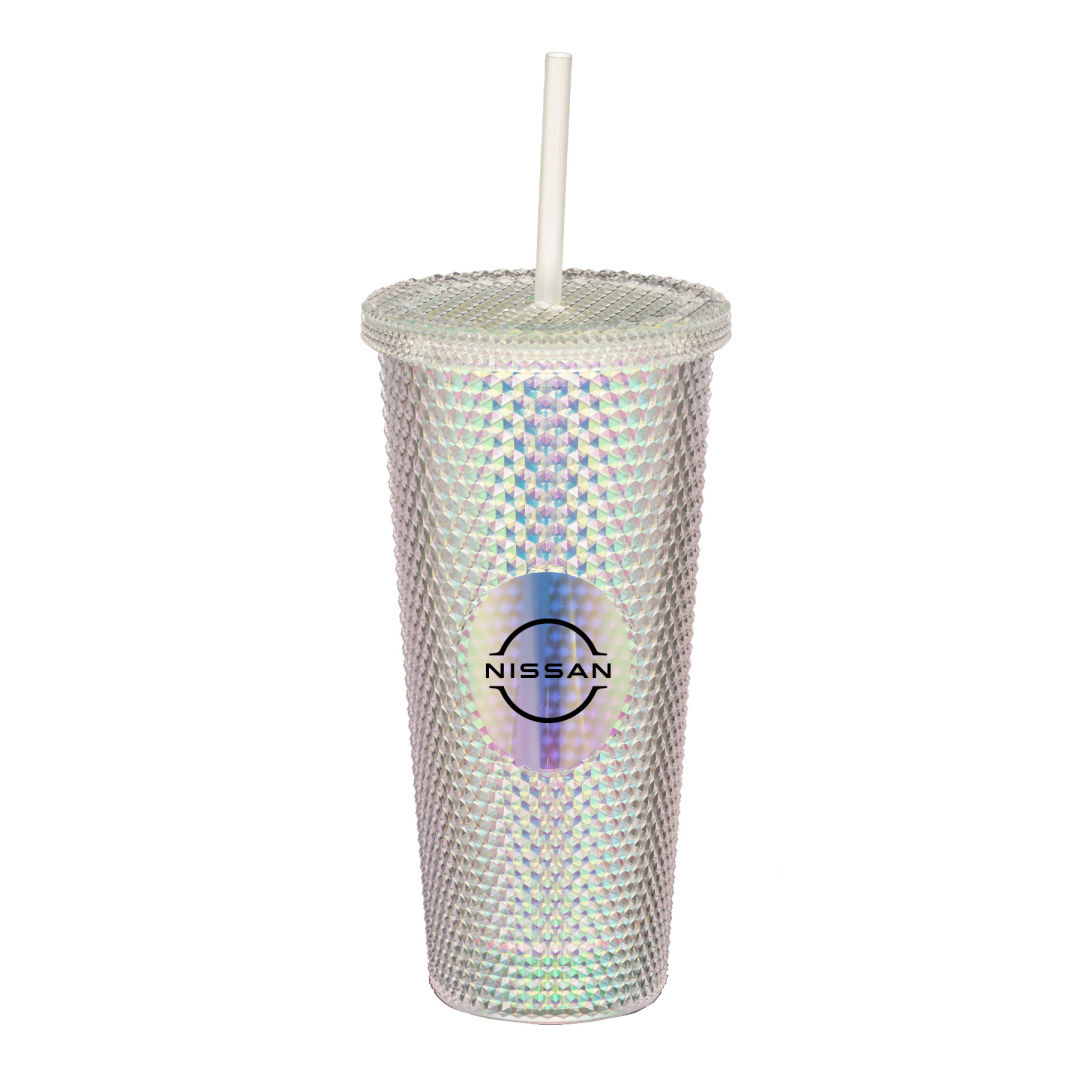 Crenshaw Textured Tumbler w/ Straw - 21oz 1