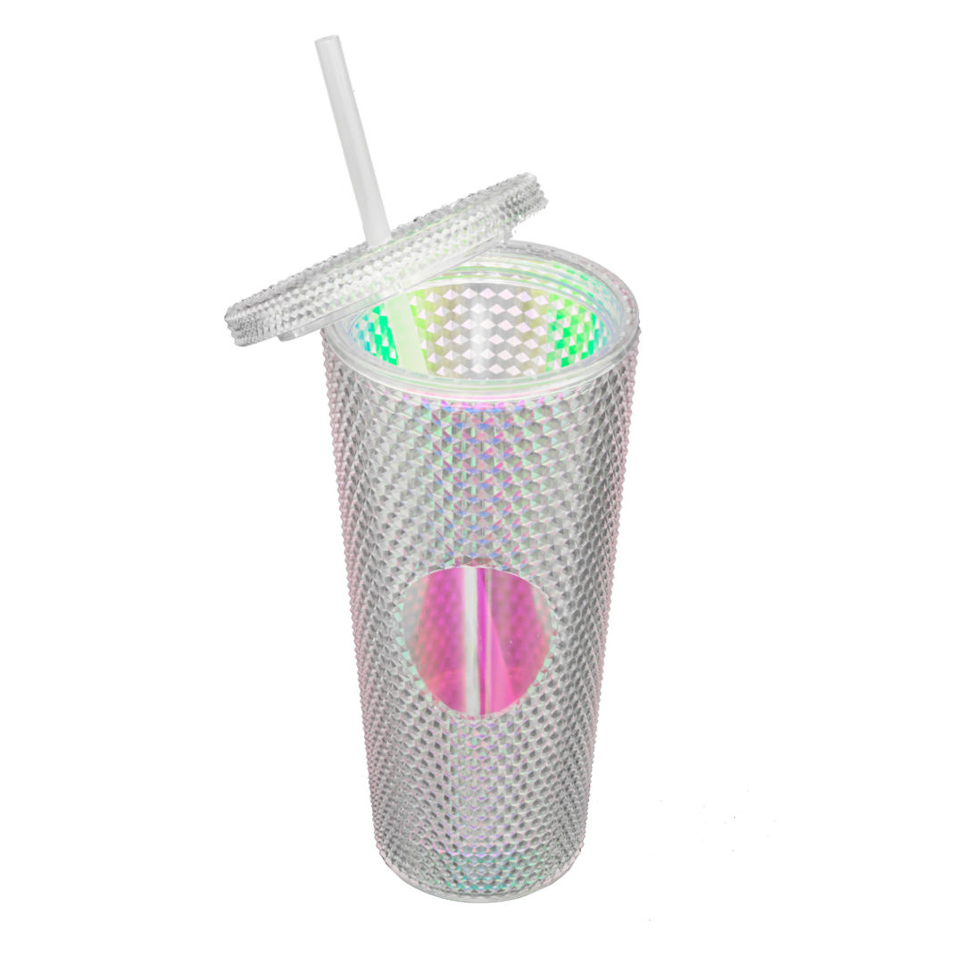 Crenshaw Textured Tumbler w/ Straw - 21oz 1