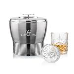Genoa Ice Bucket & Brinkley On-the-Rocks Set 1 Genoa Ice Bucket & Brinkley On-the-Rocks Set 1