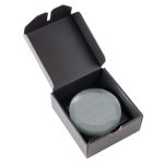 Midland Coasters - Set of 4 on Black Base 2 Midland Coasters - Set of 4 on Black Base 2