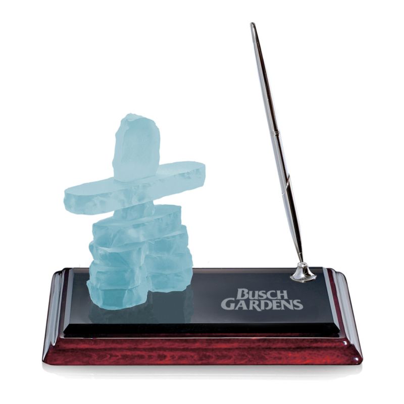 Inukshuk on Albion™ Pen Set - Chrome 1 Inukshuk on Albion™ Pen Set - Chrome 1