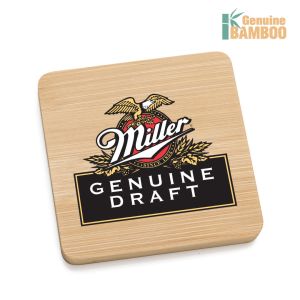 VividPrint™ Coaster - Preston 3½" Bamboo 1 VividPrint™ Coaster - Preston 3½" Bamboo 1