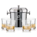 Milano Ice Bucket & Avalon On-the-Rocks Set - Set of 5 Milano Ice Bucket & Avalon On-the-Rocks Set - Set of 5
