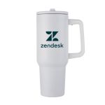 Gullfoss Double Wall SS Travel Mug - 40oz - White / 40 oz Gullfoss Double Wall SS Travel Mug - 40oz - White / 40 oz