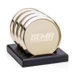 Danville on Satin Black Base - Set of 4 1 Danville on Satin Black Base - Set of 4 1