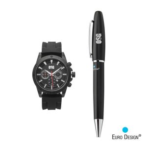 Euro Design® Bernau Watch/Pen Set 1 Euro Design® Bernau Watch/Pen Set 1