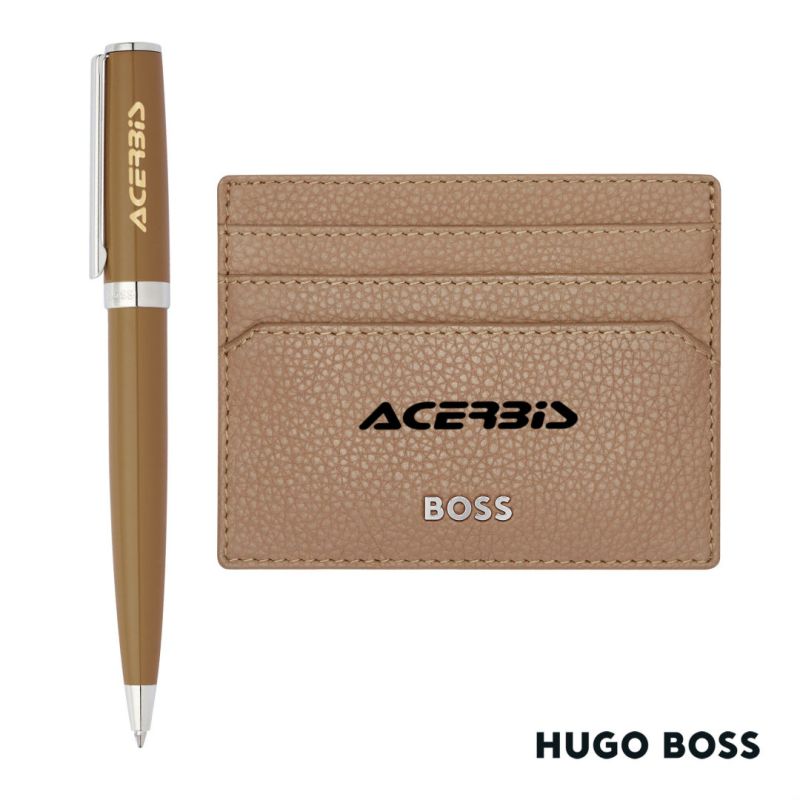 Hugo Boss® Ballpoint Pen & Card Holder Set 1 Hugo Boss® Ballpoint Pen & Card Holder Set 1