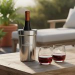 Milano Wine Cooler & Crestview Stemless Wine Set - Group (Glamor) Milano Wine Cooler & Crestview Stemless Wine Set - Group (Glamor)