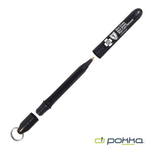 Pokka® Pocket Pen w/Dock & Chrome Keyring in Tin Box 1 Pokka® Pocket Pen w/Dock & Chrome Keyring in Tin Box 1