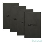 Eccolo® Single Meeting Journal - Pack of 4 - Black 100% / 6 x 8 Eccolo® Single Meeting Journal - Pack of 4 - Black 100% / 6 x 8