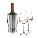 Genoa Wine Cooler & RIEDEL Trauben Wine Set - Set of 3 (Blank) Genoa Wine Cooler & RIEDEL Trauben Wine Set - Set of 3 (Blank)