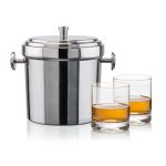 Milano Ice Bucket & Dresden On-the-Rocks Set - Set of 3 (Blank) Milano Ice Bucket & Dresden On-the-Rocks Set - Set of 3 (Blank)