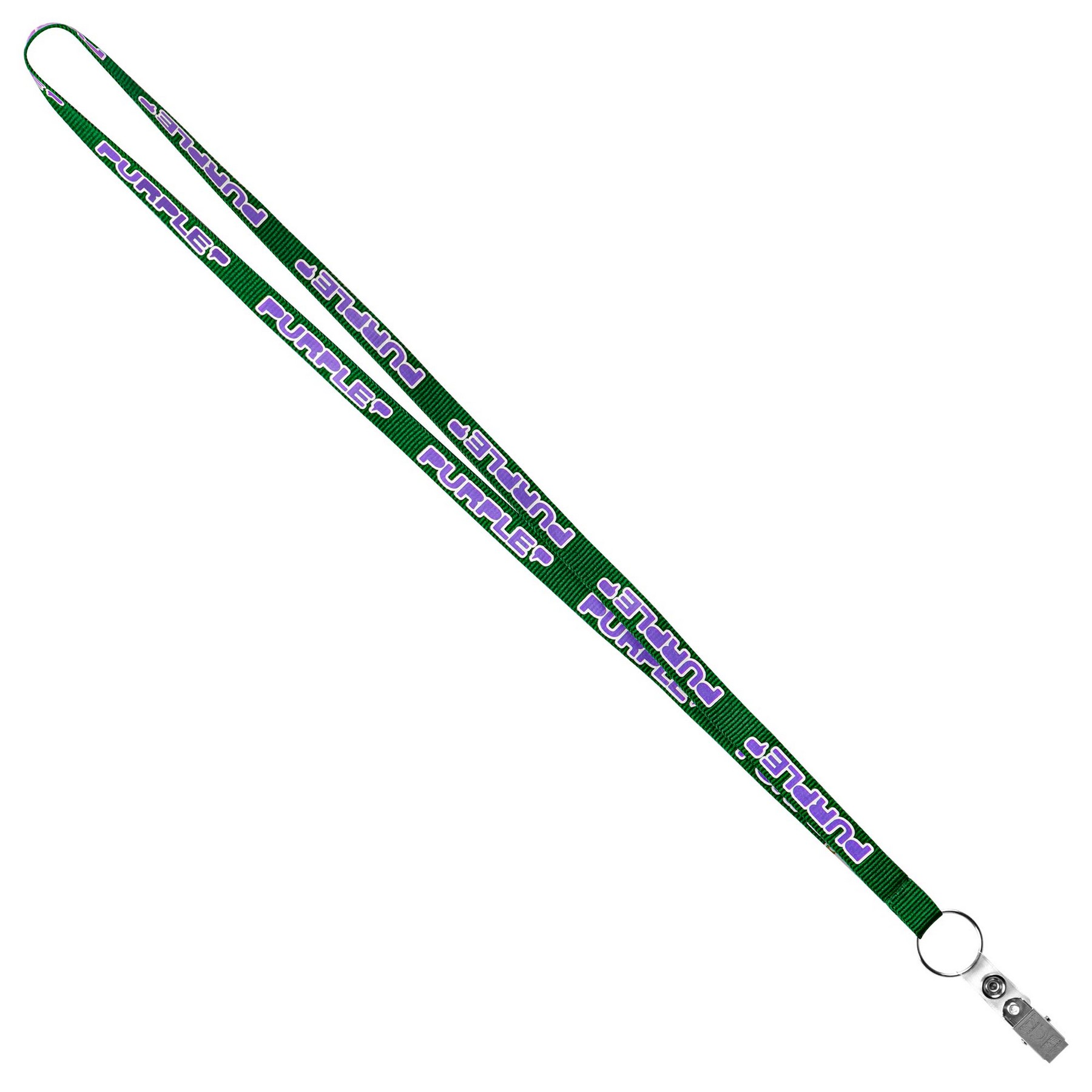 1/2" Recycled Econo Lanyard (Factory Direct) 10-12 Weeks Ocean 1