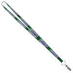 1/2" Recycled Econo Lanyard (Factory Direct) 10-12 Weeks Ocean - PMS 3425 1/2" Recycled Econo Lanyard (Factory Direct) 10-12 Weeks Ocean - PMS 3425