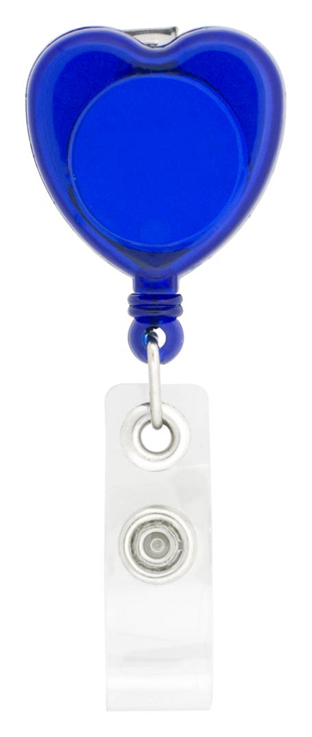 Heart-Shaped Retractable Badge Holder 1