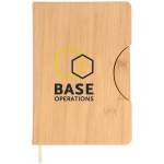 Maui Faux Bamboo Journal w/Phone Holder 1 Maui Faux Bamboo Journal w/Phone Holder 1