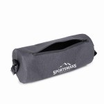 Rainproof Crossbody Bag - Gray Logo Open Rainproof Crossbody Bag - Gray Logo Open