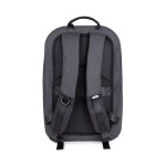 Weatherproof Side Pocket Backpack - Gray Blank Back Weatherproof Side Pocket Backpack - Gray Blank Back