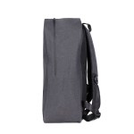 Weatherproof Side Pocket Backpack - Gray Blank Side Weatherproof Side Pocket Backpack - Gray Blank Side