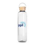 34oz. BambooHydrate Bottle w/Handle Lid (Factory Direct) 10-12 Weeks - Clear 34oz. BambooHydrate Bottle w/Handle Lid (Factory Direct) 10-12 Weeks - Clear