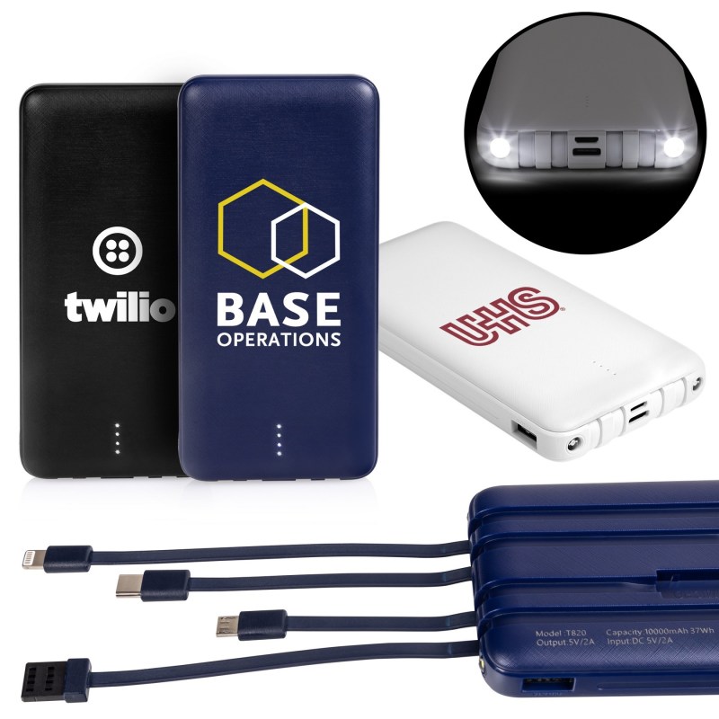 CoreCharge Multi-Charging Power Bank w/LED Flashlight (Factory Direct) 10-12 Weeks 1 CoreCharge Multi-Charging Power Bank w/LED Flashlight (Factory Direct) 10-12 Weeks 1
