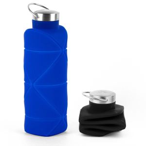 Origami 25 Oz. Silicone Water Bottle (Factory Direct - 10-20 Week) 1 Origami 25 Oz. Silicone Water Bottle (Factory Direct - 10-20 Week) 1