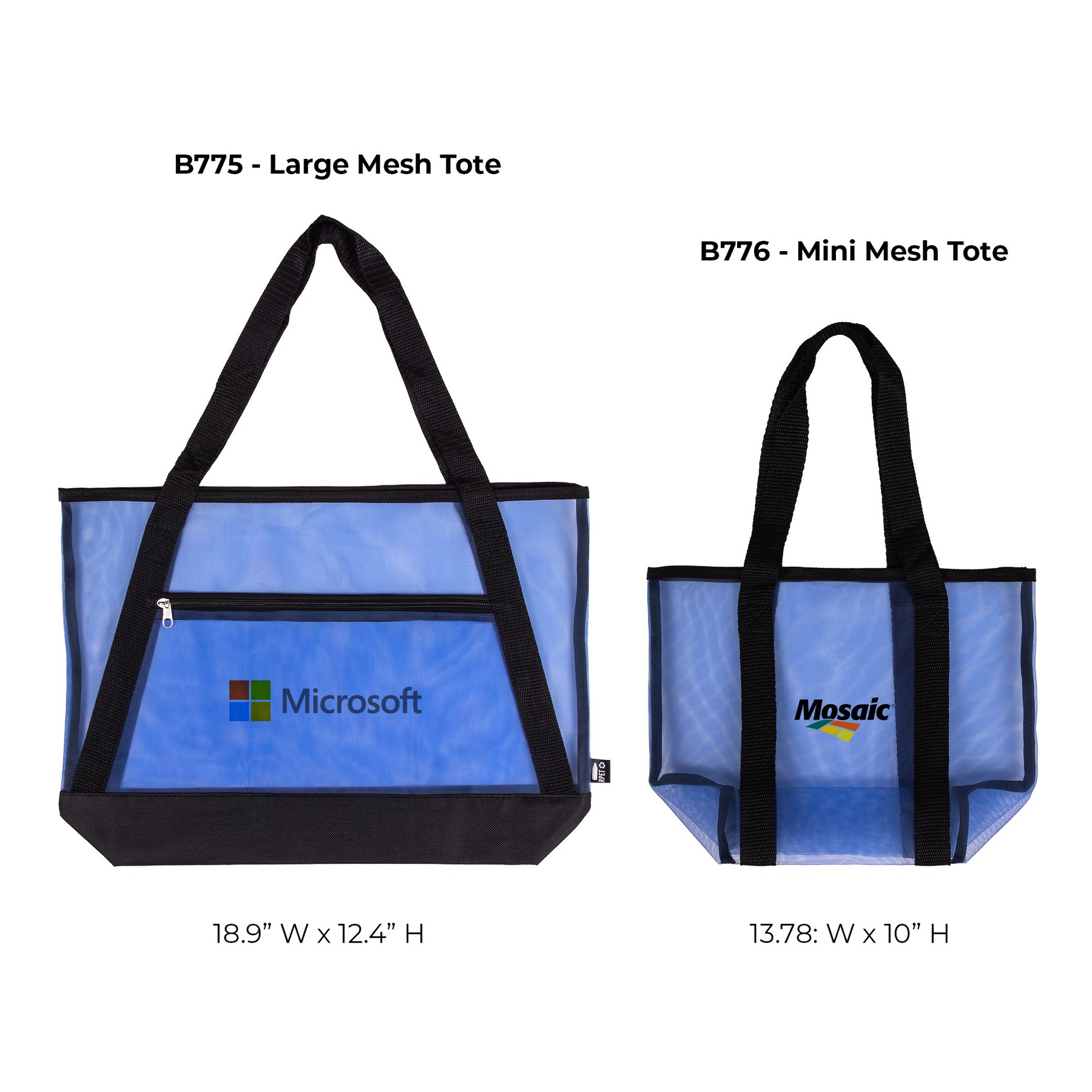 EcoCarry rPET Mesh Tote Bag 1