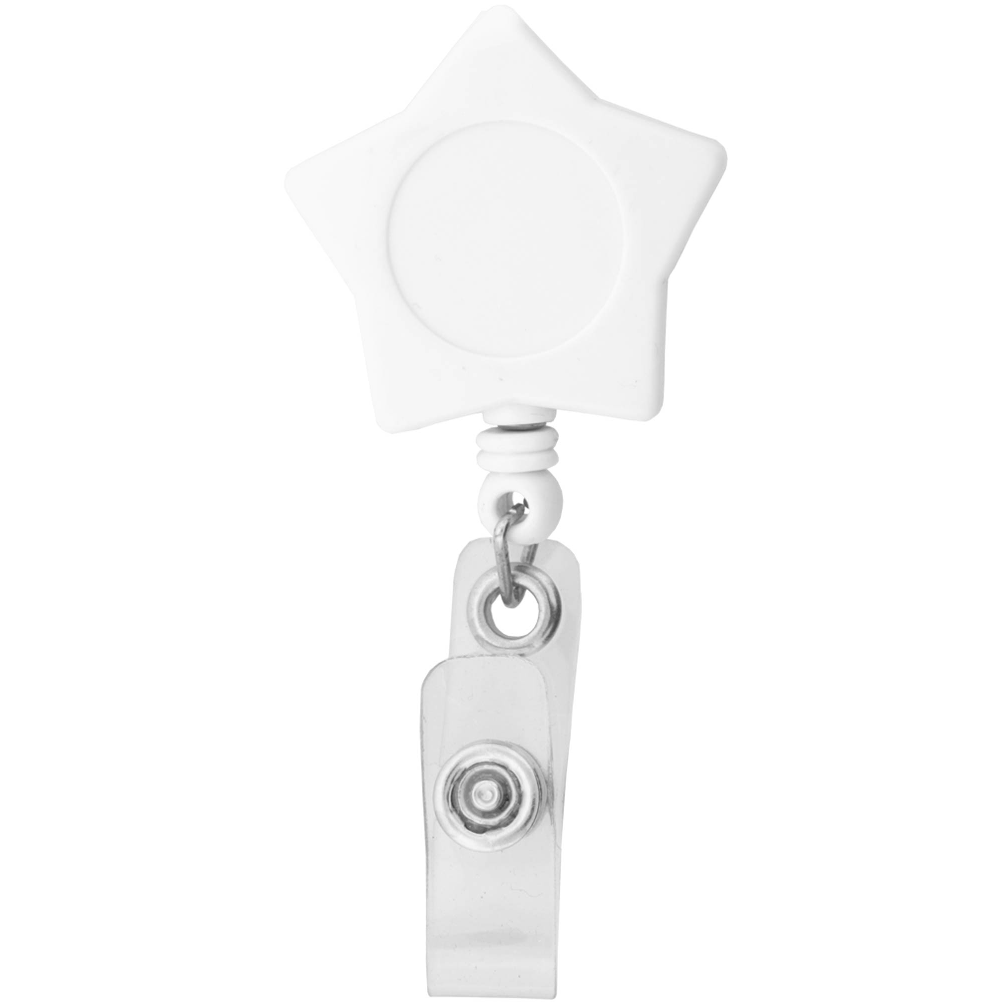 Star-Shaped Retractable Badge Holder 1