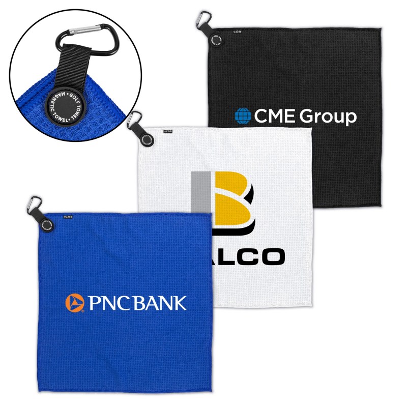 Magnetic rPET Golf Towel (Factory Direct) 10-12 Weeks 1 Magnetic rPET Golf Towel (Factory Direct) 10-12 Weeks 1