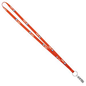 3/8" Recycled Screen Printed Lanyard 1 3/8" Recycled Screen Printed Lanyard 1