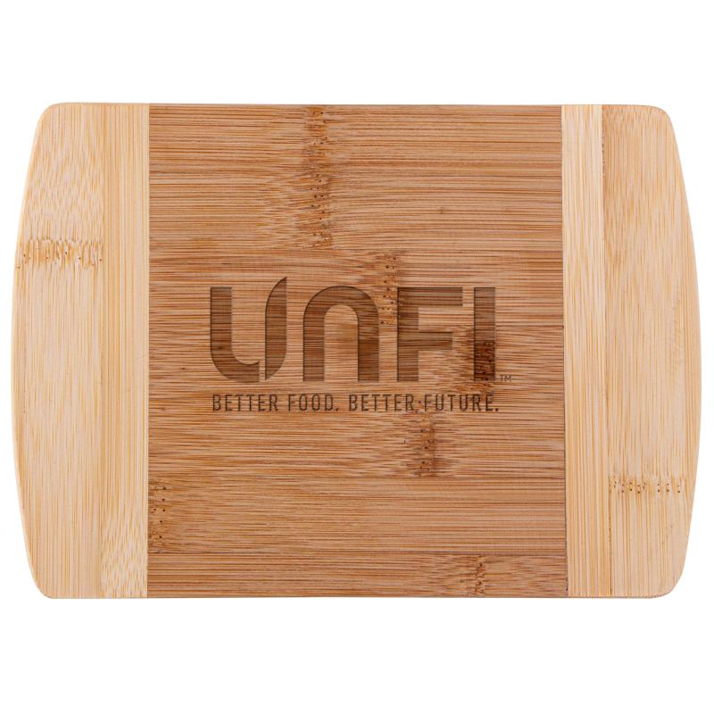 The Wellington 8-Inch Two-Tone Bamboo Cutting Board 1 The Wellington 8-Inch Two-Tone Bamboo Cutting Board 1