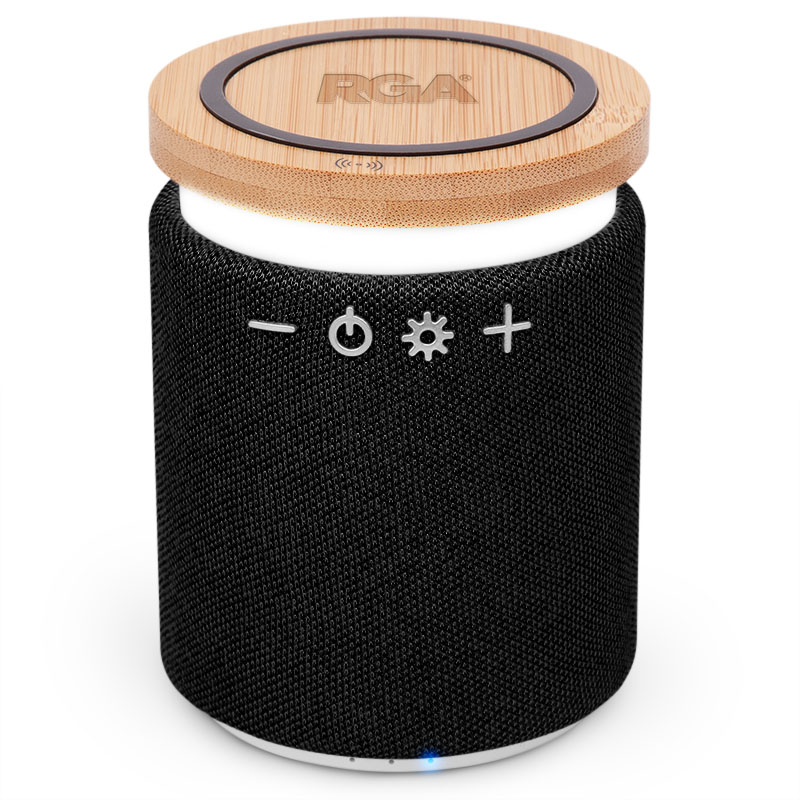Lex Bamboo Wireless Speaker w/Phone Charger 1 Lex Bamboo Wireless Speaker w/Phone Charger 1