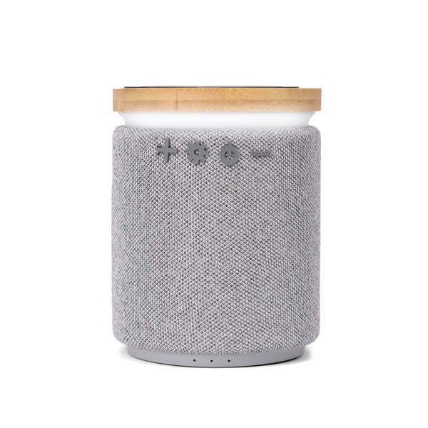 Lex Bamboo Wireless Speaker w/Phone Charger 1