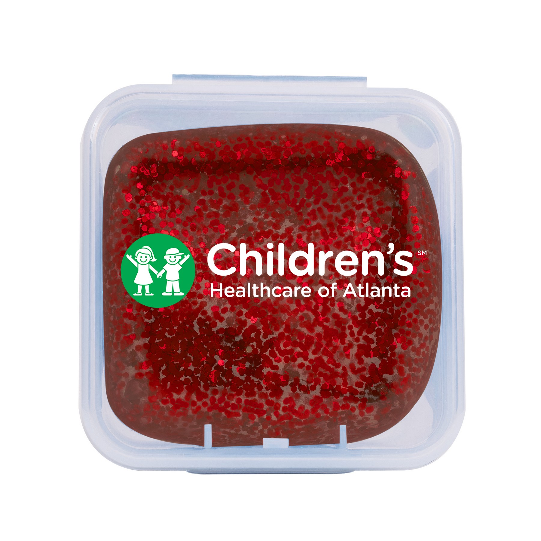 SqueeDoh Glitter Sensory Cube (Factory Direct) 10-12 Weeks 1