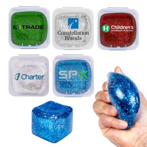 SqueeDoh Glitter Sensory Cube (Factory Direct) 10-12 Weeks 1 SqueeDoh Glitter Sensory Cube (Factory Direct) 10-12 Weeks 1