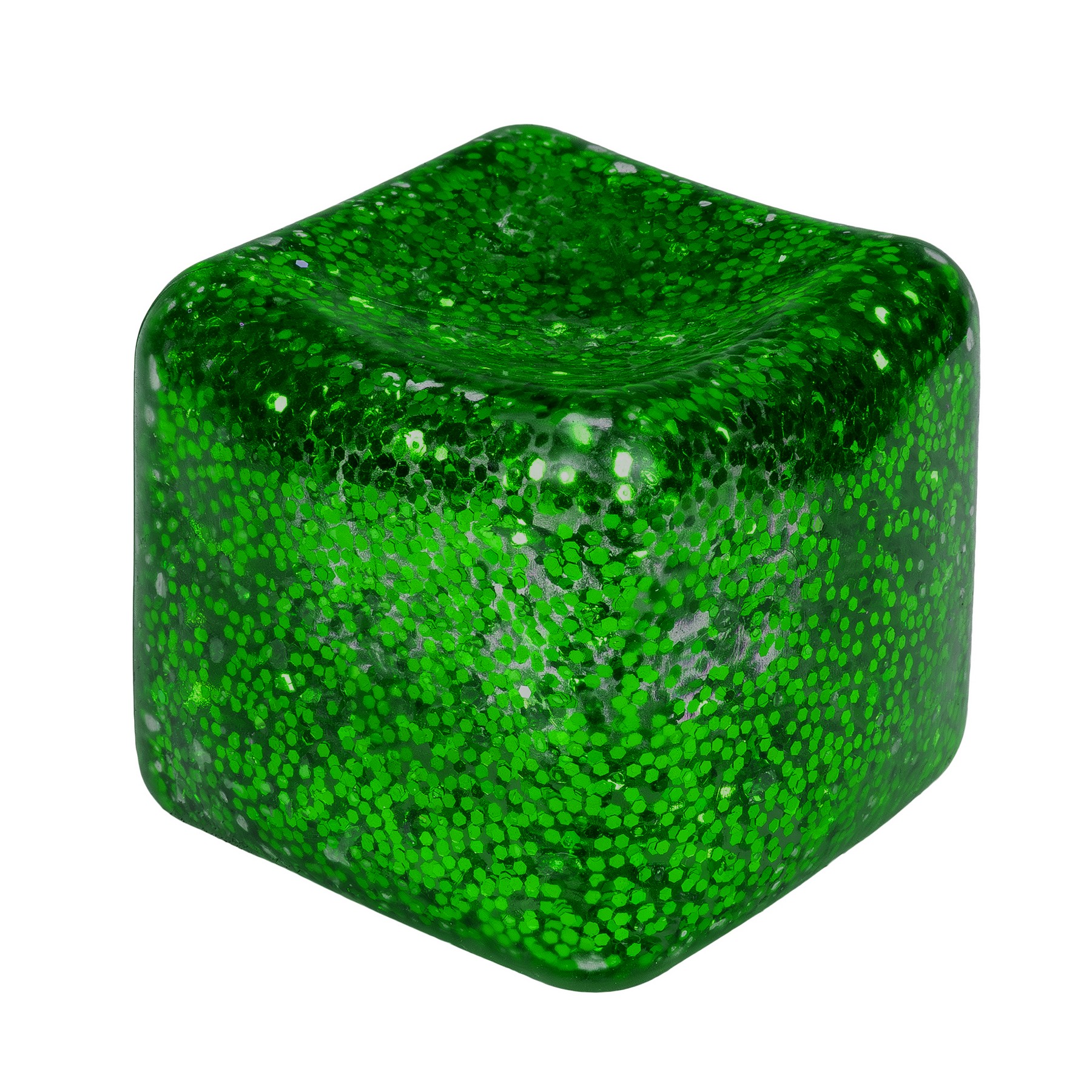 SqueeDoh Glitter Sensory Cube (Factory Direct) 10-12 Weeks 1