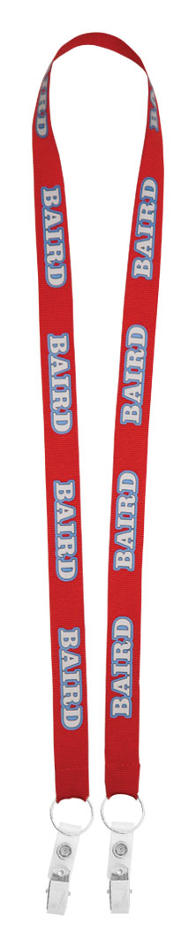 3/4" Econo Dual Attachment Lanyard (QuickShip) 18-24 Days 1