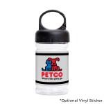 Packaging Tube w/Carabiner - Clear Packaging Tube w/Carabiner - Clear