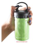 Packaging Tube w/Carabiner - Clear/Black Packaging Tube w/Carabiner - Clear/Black