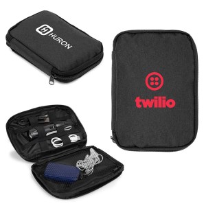 rPET Zippered Tool and Electronic Accessory Pouch 1 rPET Zippered Tool and Electronic Accessory Pouch 1