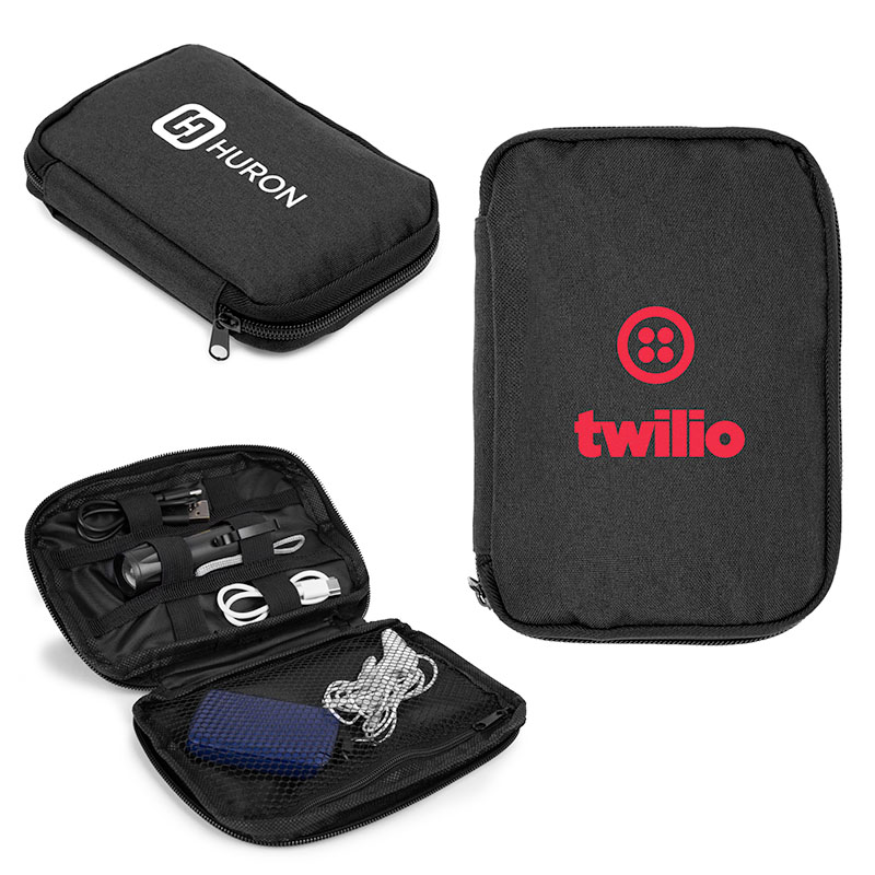 rPET Zippered Tool and Electronic Accessory Pouch 1 rPET Zippered Tool and Electronic Accessory Pouch 1