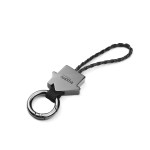 CasaLink Wristlet Keychain (Factory Direct) 10-12 Weeks - Black/Silver Angle/Reverse CasaLink Wristlet Keychain (Factory Direct) 10-12 Weeks - Black/Silver Angle/Reverse