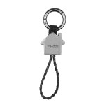 CasaLink Wristlet Keychain (Factory Direct) 10-12 Weeks - Black/Silver CasaLink Wristlet Keychain (Factory Direct) 10-12 Weeks - Black/Silver