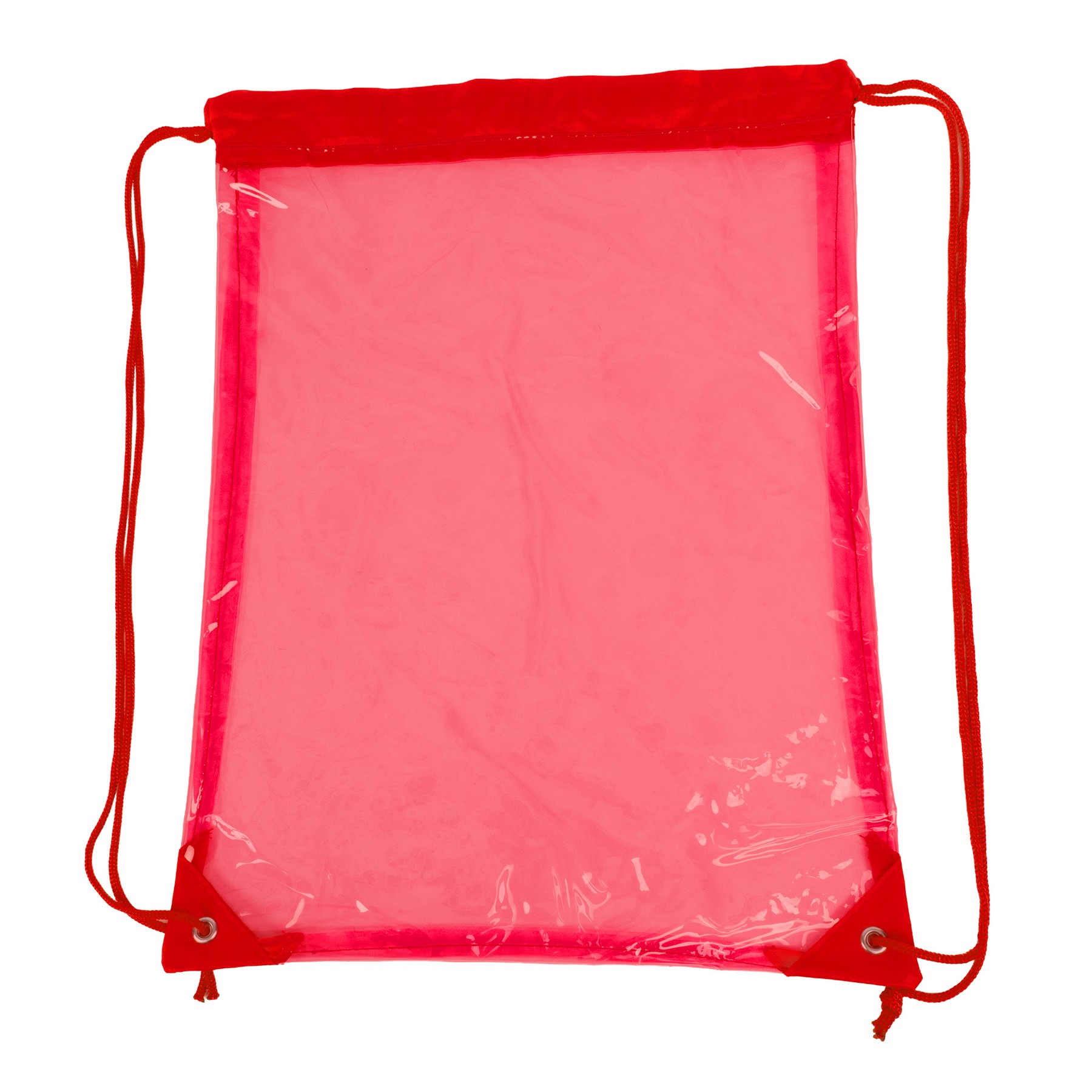 Eco-Friendly, See-Through Draw String Backpack 1